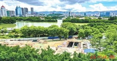 福州梅峰污水處理站“納污吐新” 系城區(qū)首座地埋式污水處理站